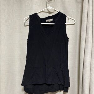 Banana Republic sleeves top black